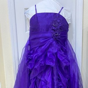 Joy Kids USA Purple party dress